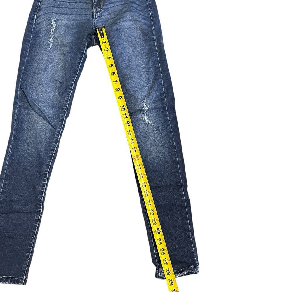 KanCan Estilo Womens Skinny Jeans 5/26 Distressed Mid Rise Stretch KC6034D - Picture 7 of 11